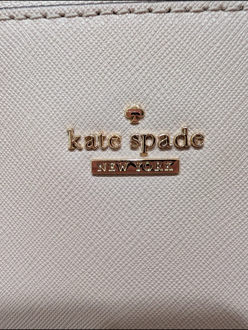 Kate Spade Cream Medium Bag with Gold Hardware